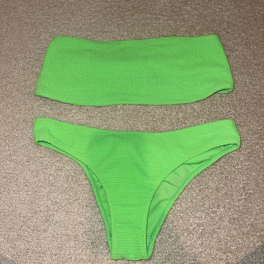 Neon Green bikini SET